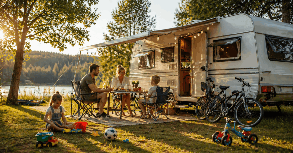 Camping Wohnwagen